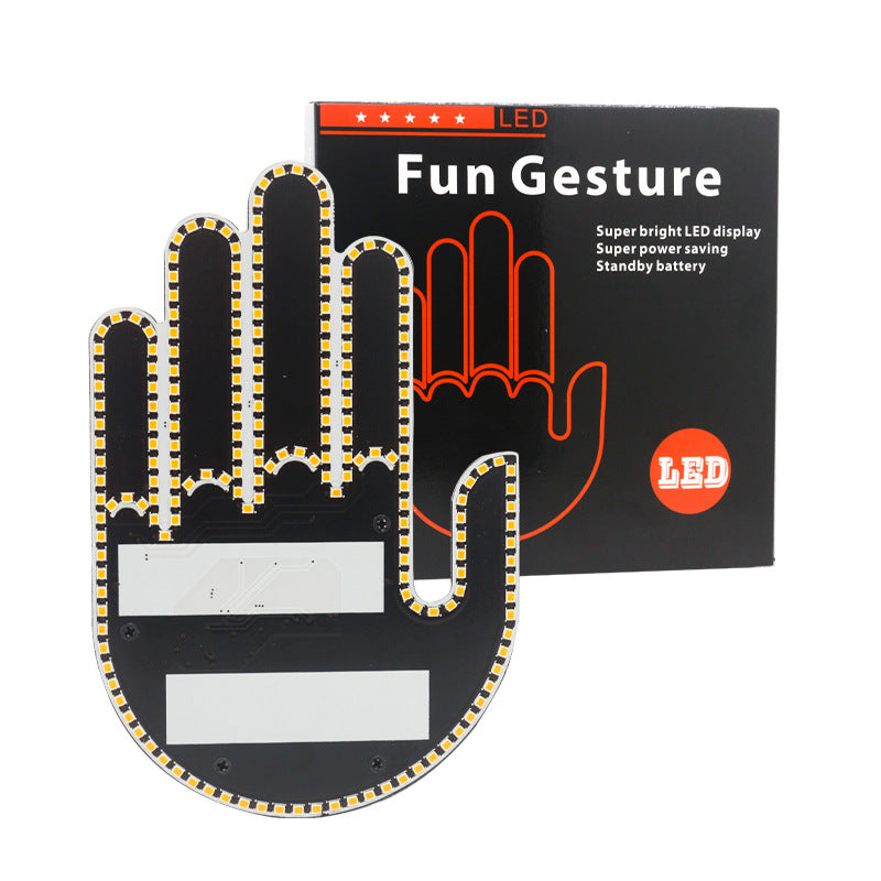 Auto-Fingerlichter und Gestenlichter